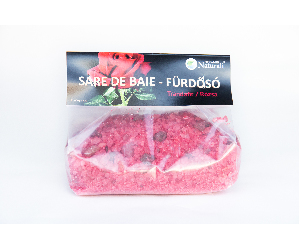Sare de baie 1 kg Trandafir pungă